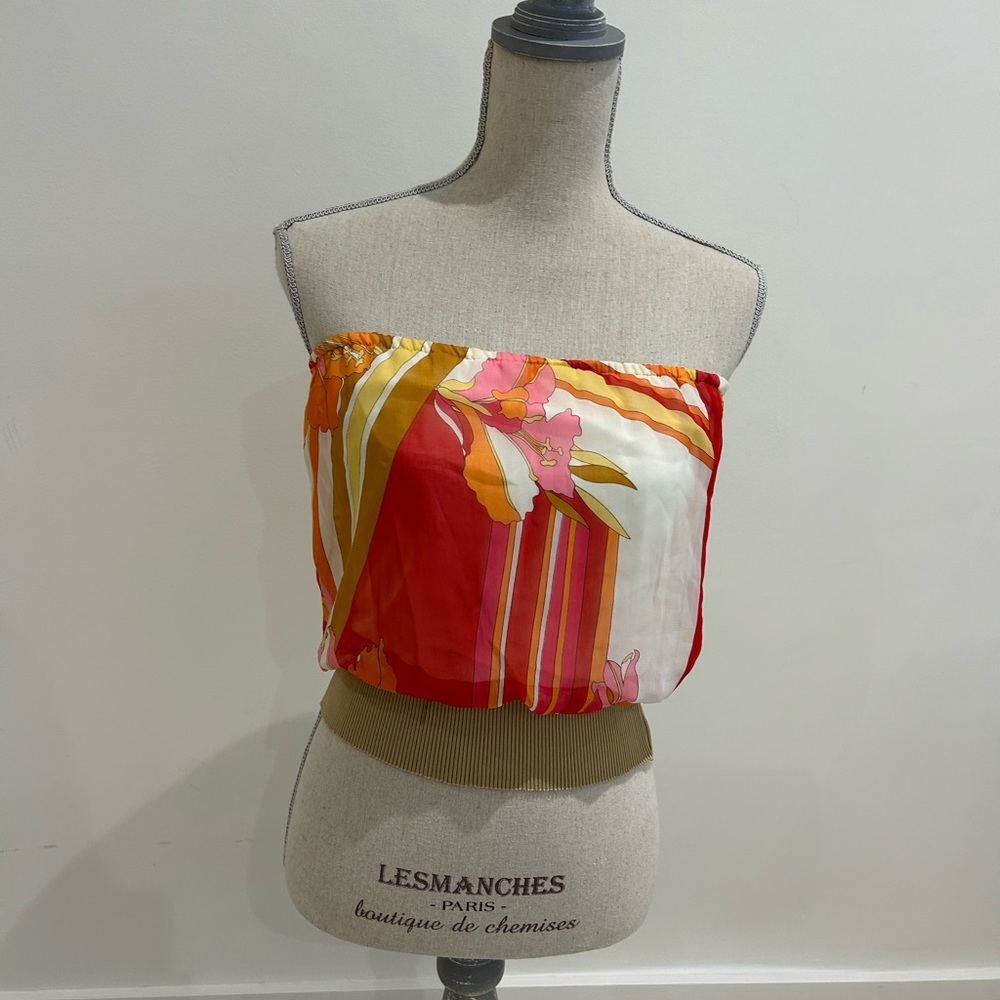 Colorful tube top
